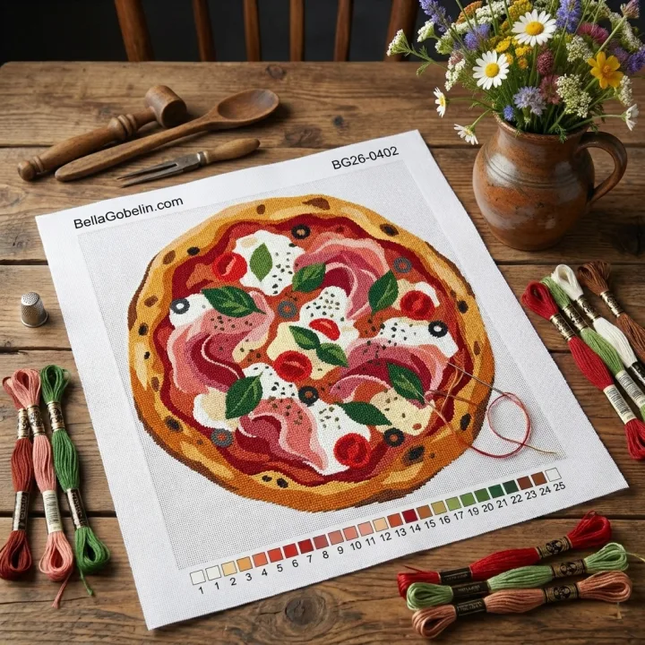 Pizza cu șuncă
