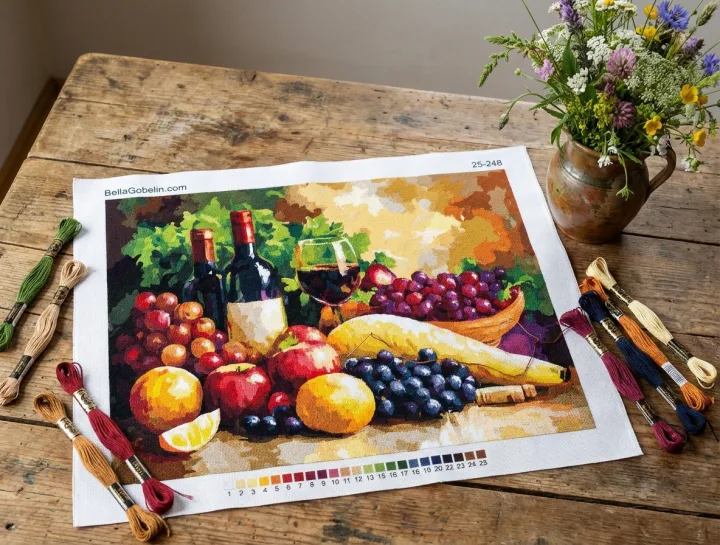 Vin și coș cu fructe – 25-248