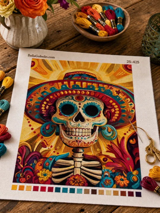 Stil Halloween mexicanesc