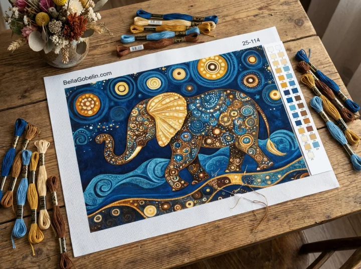 Elefant în stil Klimt – 25-114