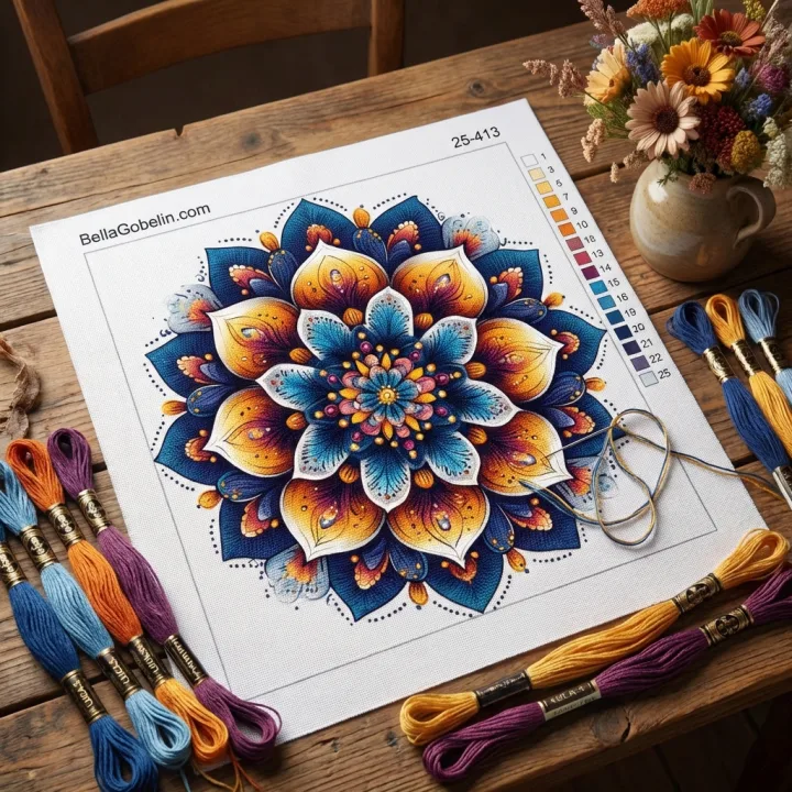 Goblen mandala – 25-413