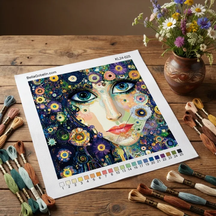 Stilul Klimt: Ochi