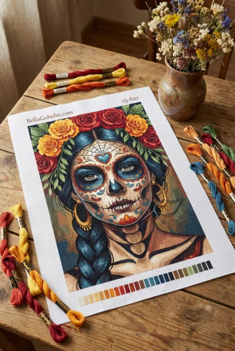 Seria de portrete de Halloween mexicane – 25-820