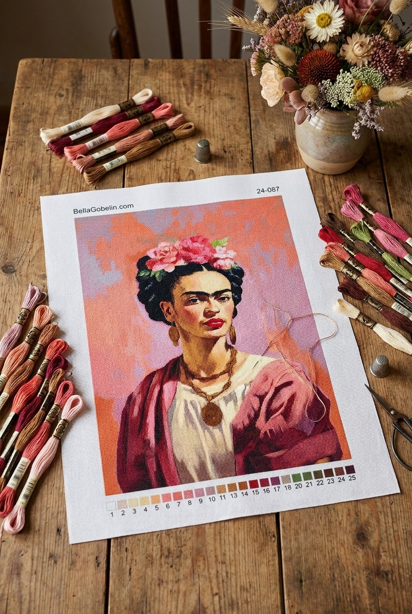 Portret modern al Fridei Kahlo – 24-087