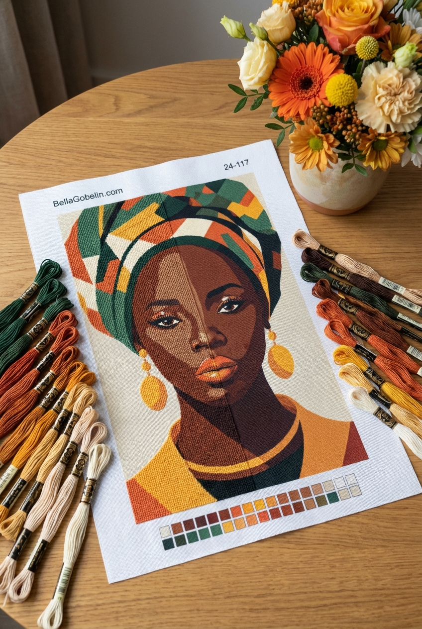 Doamnă africană – 24-117