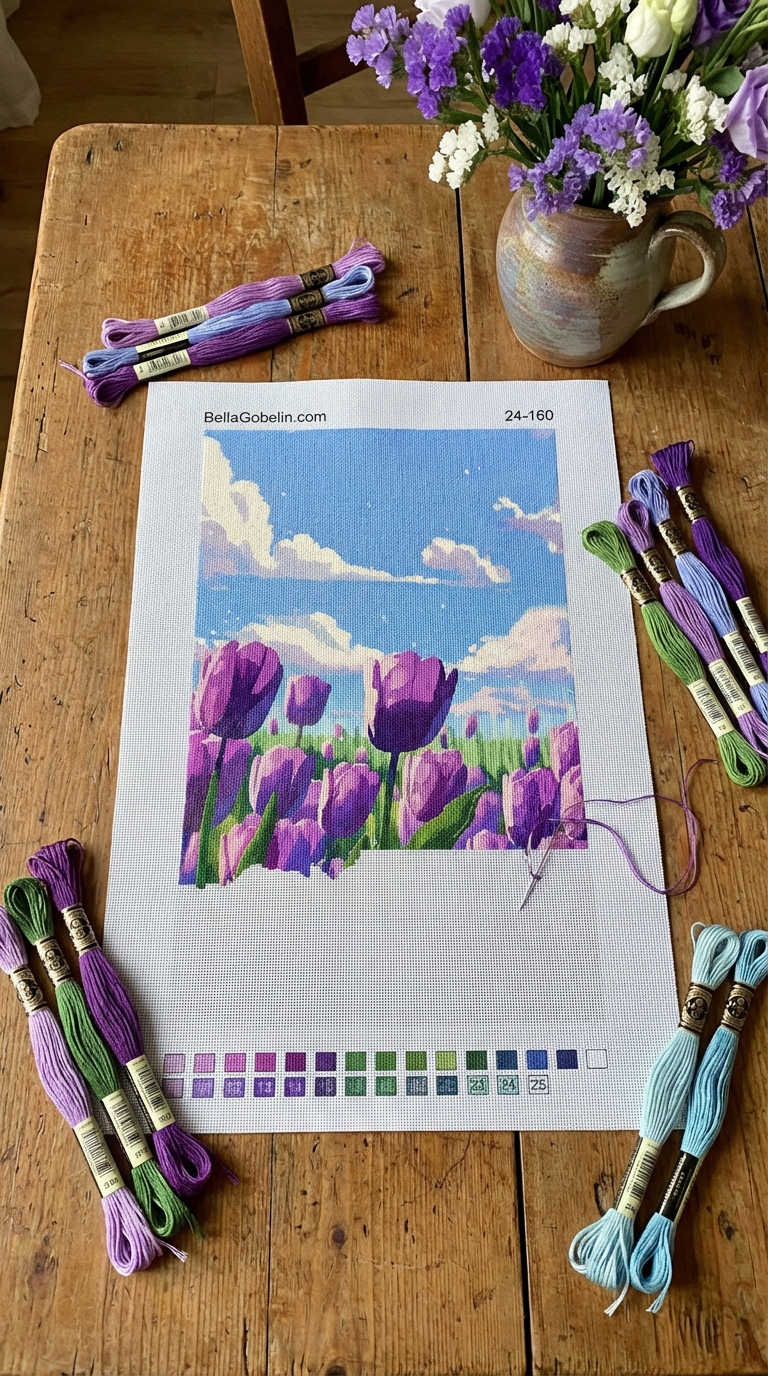 Lalele violet