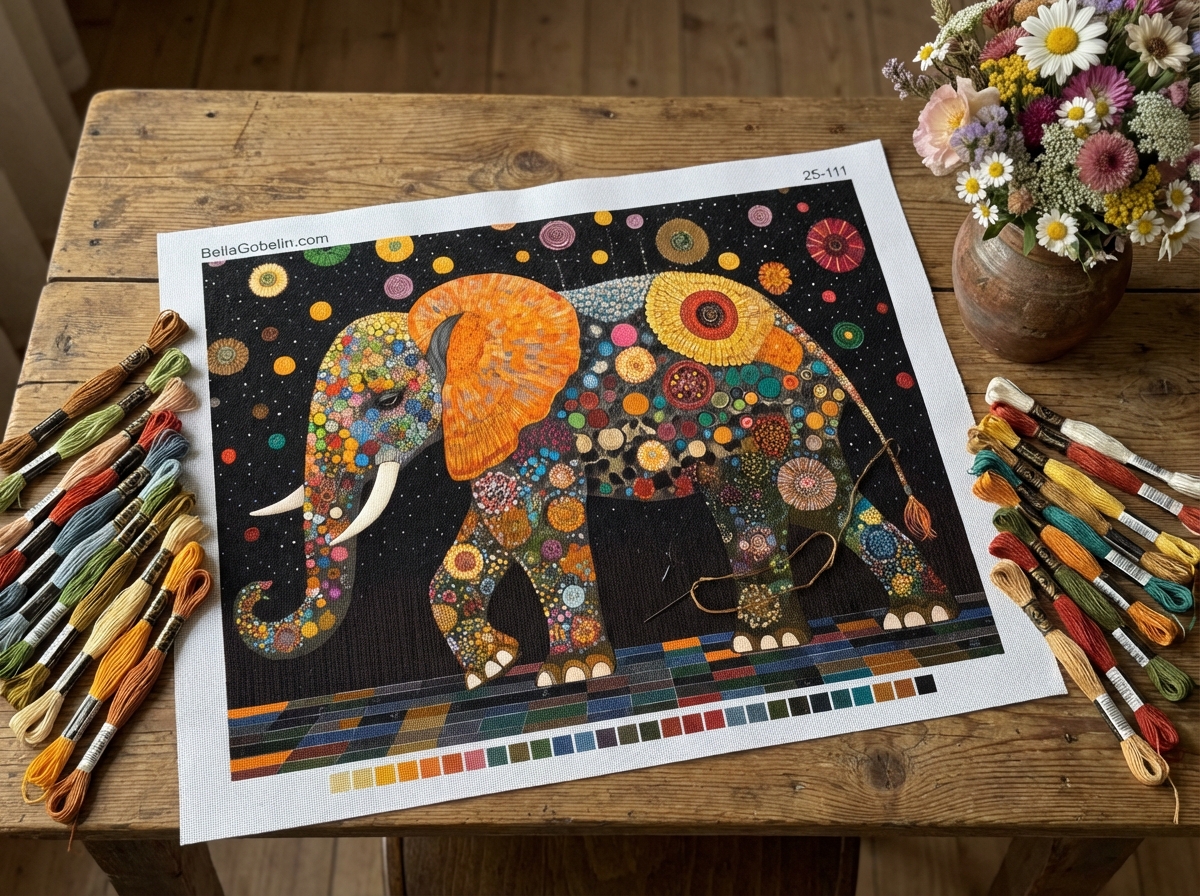 Elefant în stil Klimt – 25-111