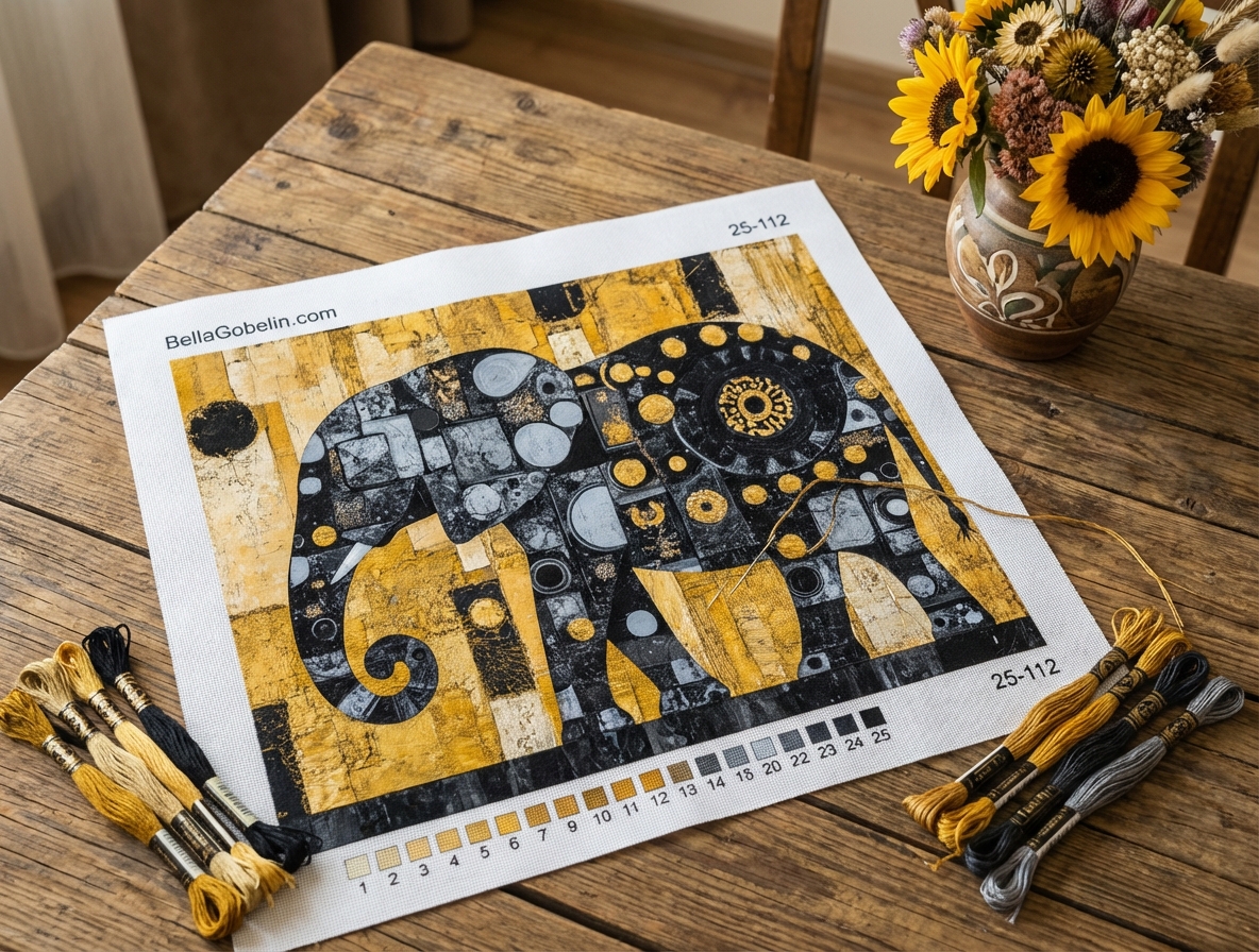 Elefant în stil Klimt – 25-112