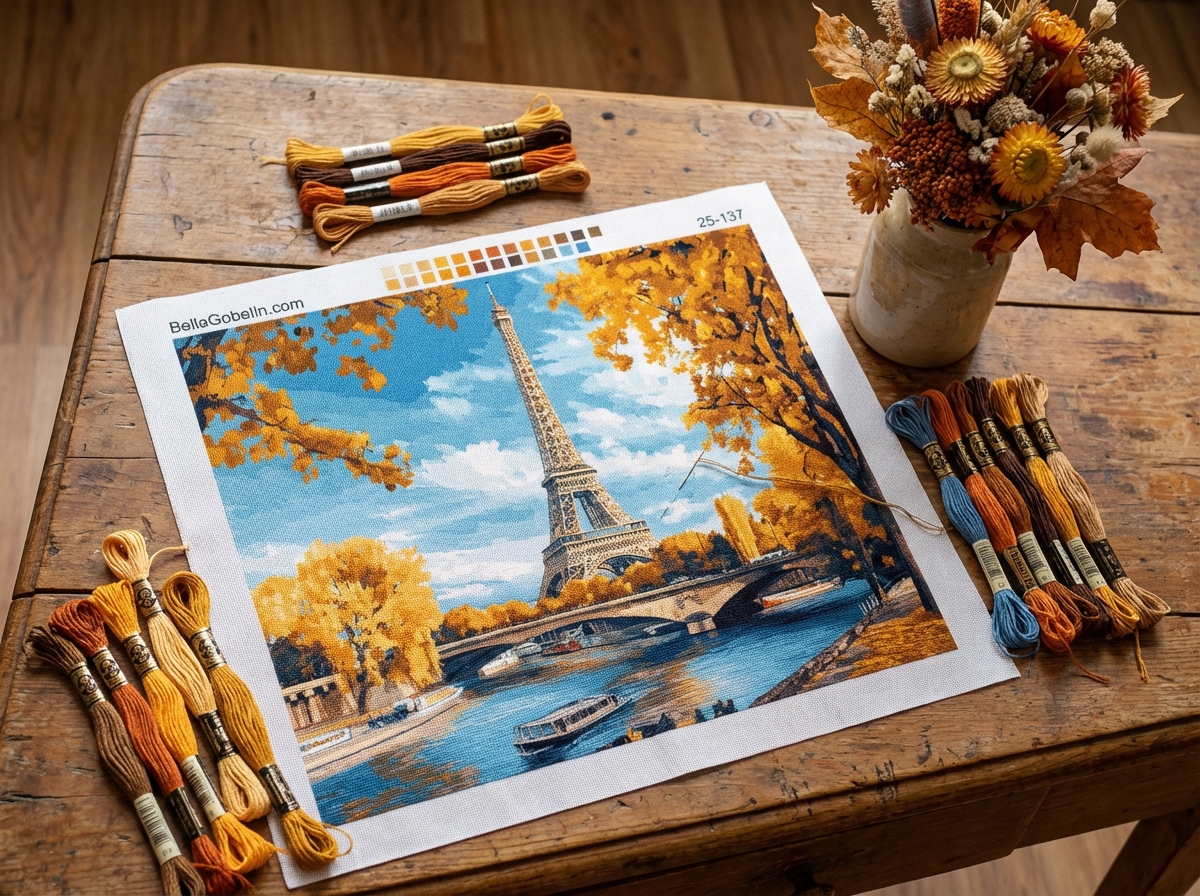 Toamnă la Paris, Turnul Eiffel