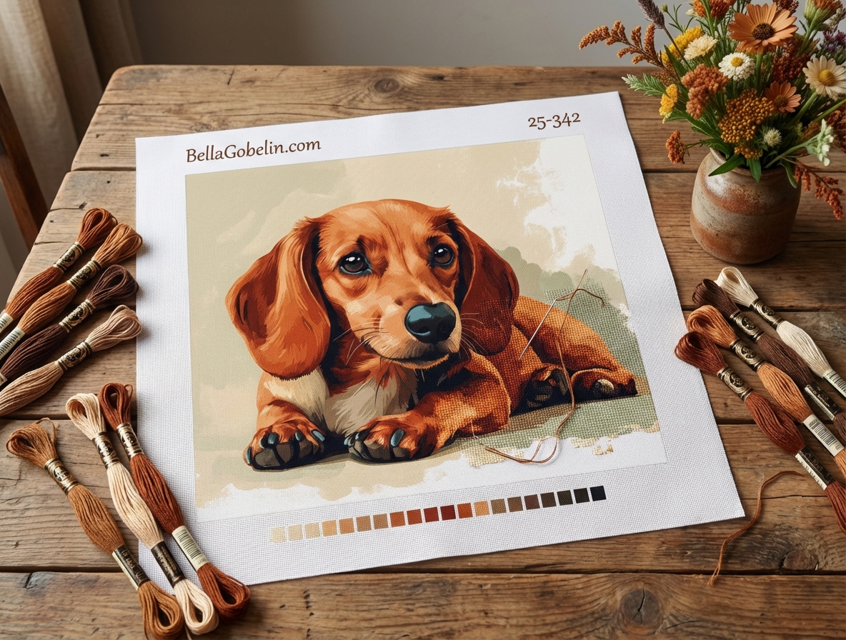 Câinele Dachshund Lady Dachshund