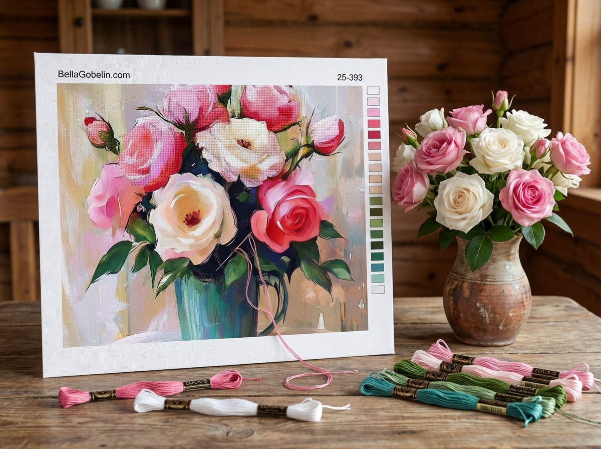 Buchet de trandafiri – 25-393