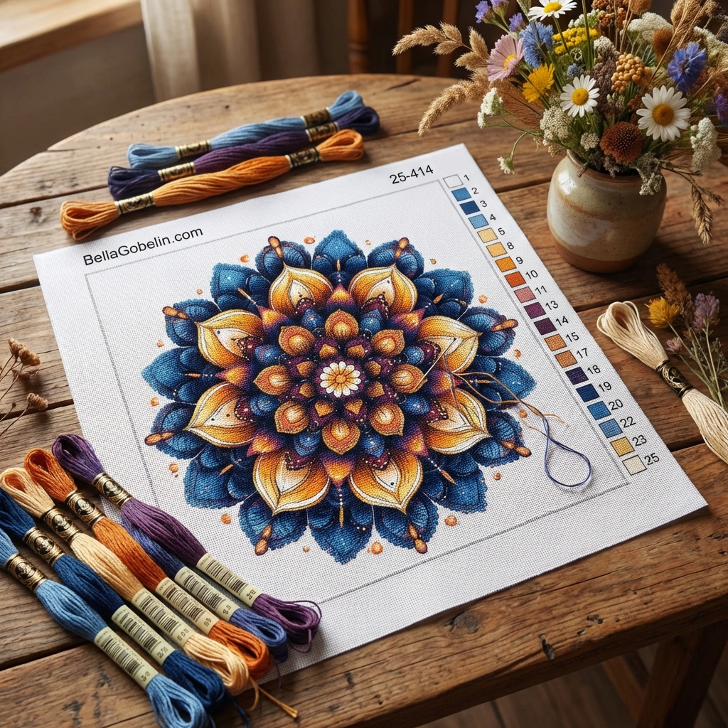 Goblen mandala – 25-414