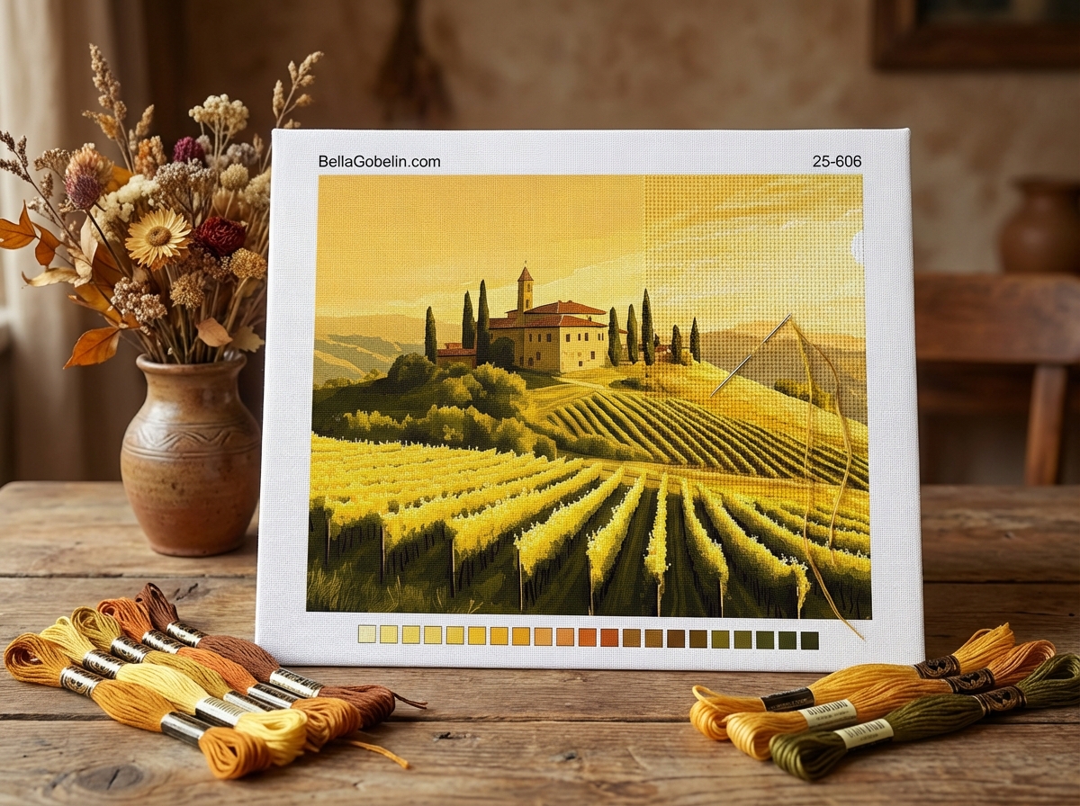 Răsăritul soarelui în Toscana, Chianti