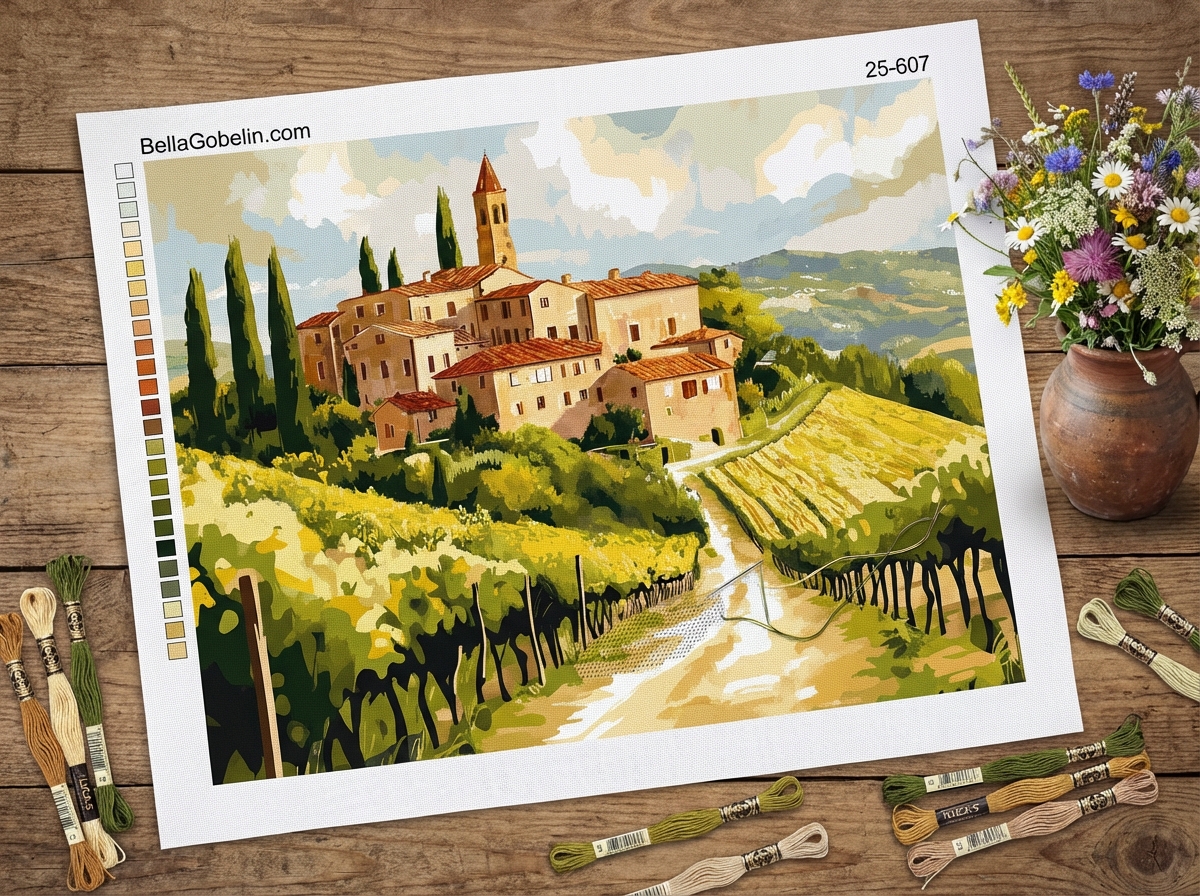 Sat Toscana, Chianti, Vin