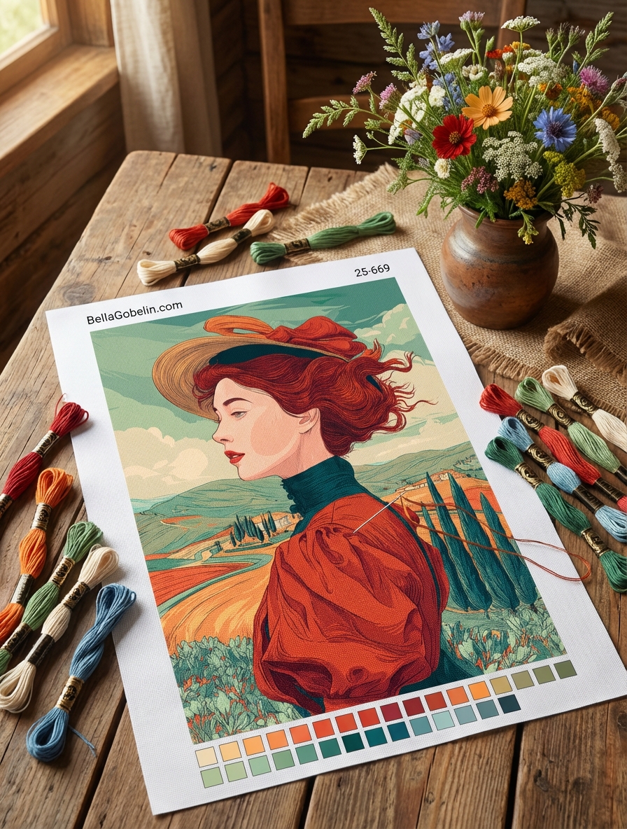 Portret de doamnă din Toscana