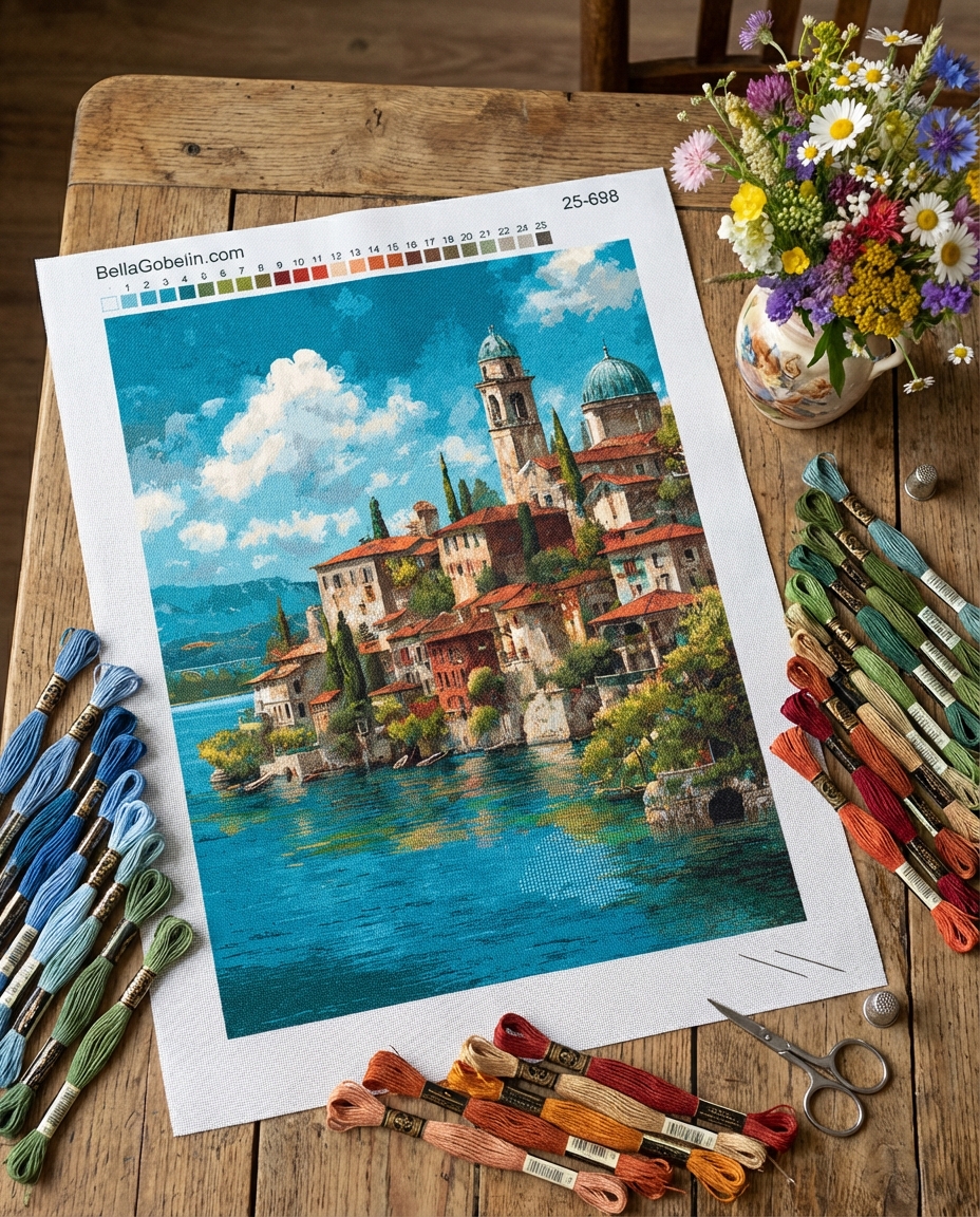 Oras italian de mică și pitorescã cu gobelin-tapeștri tradizionali.