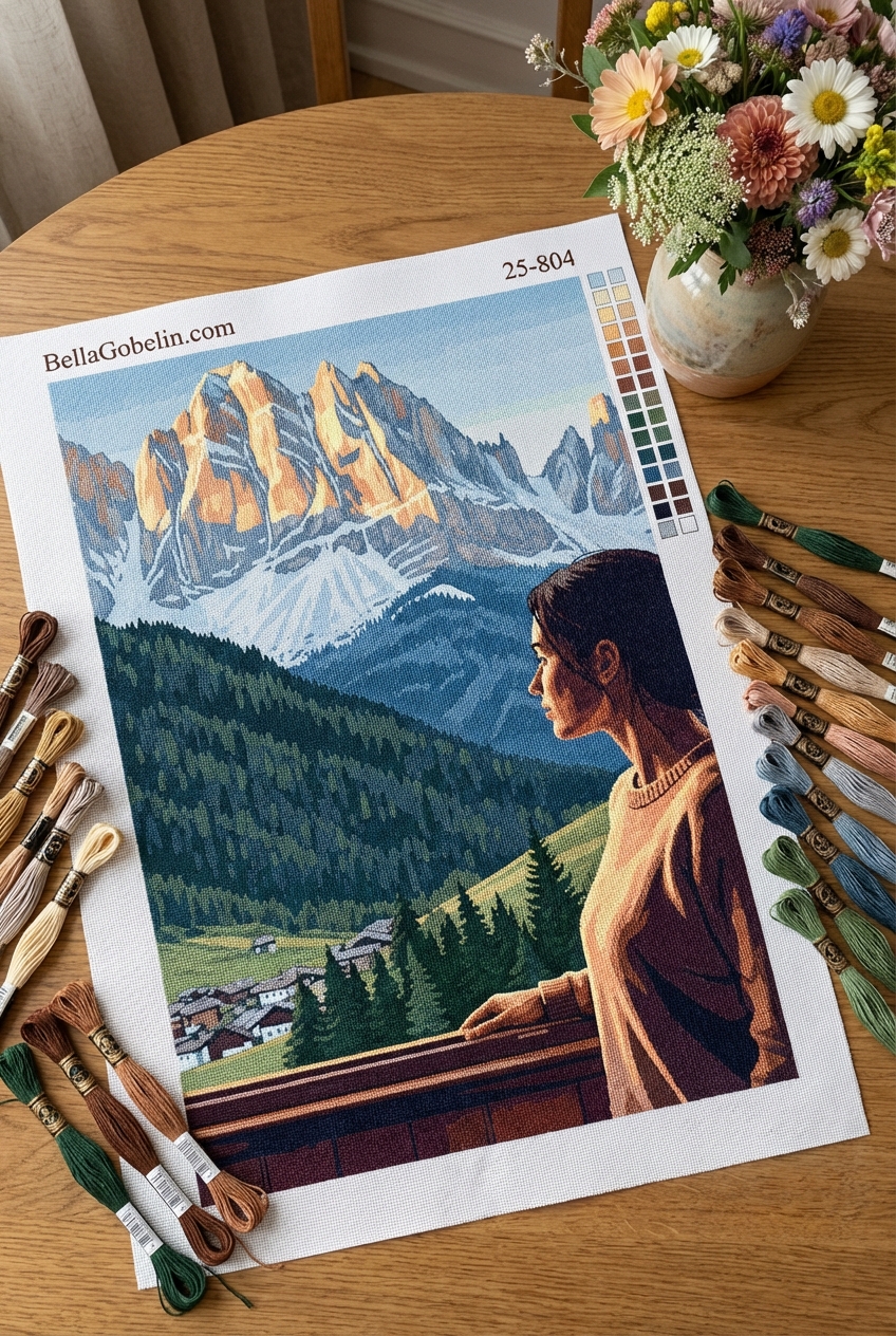 Vedere asupra Mont Blanc-ului