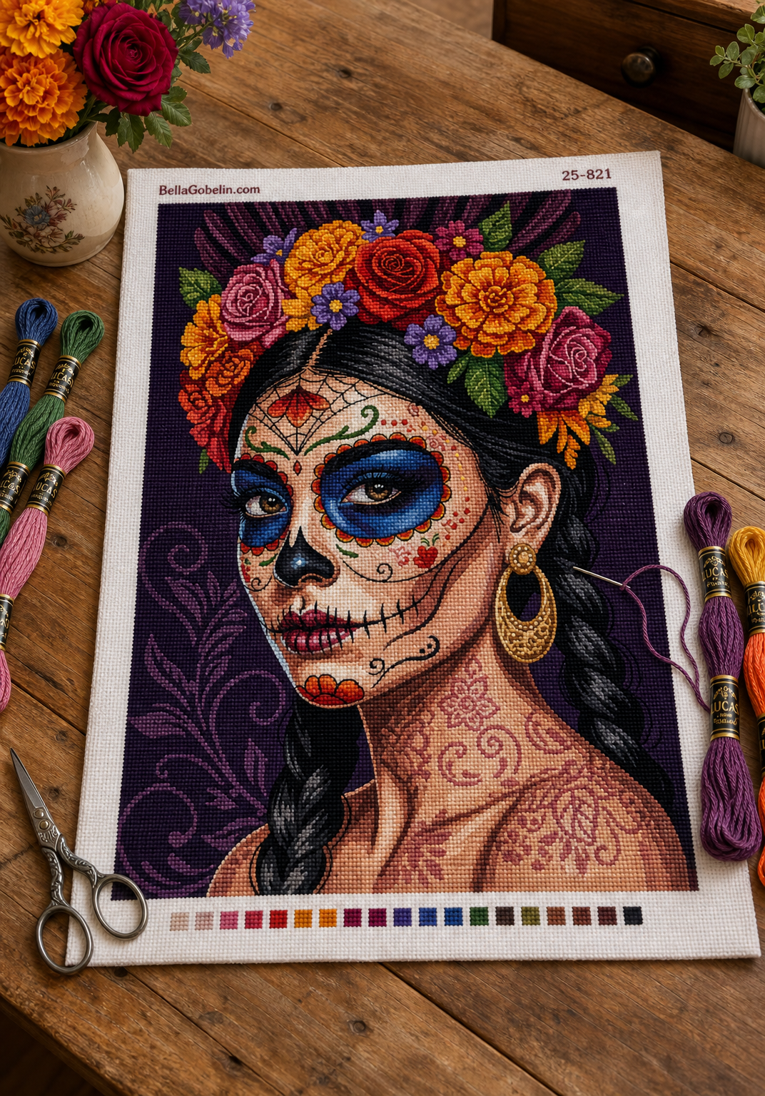 Seria de portrete de Halloween mexicane – 25-821