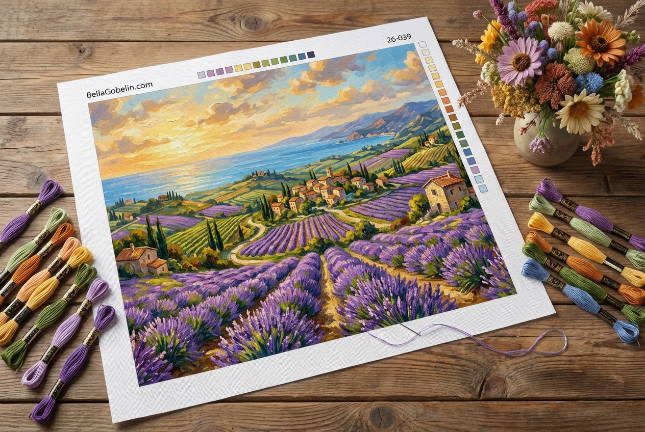 Frumusețea lavandei din Toscana