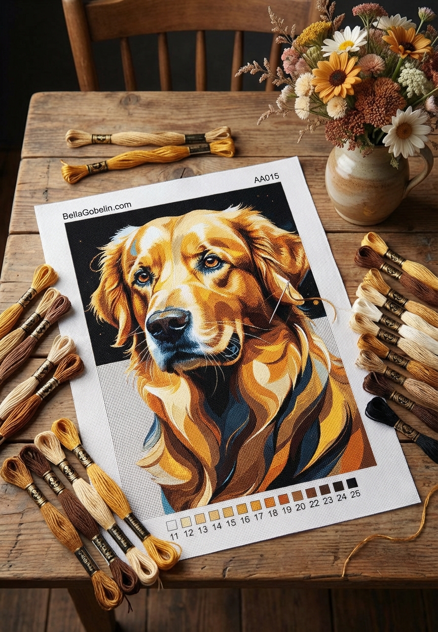 Portret de câine Retriever