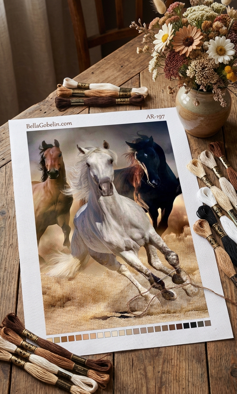 Cai în galop