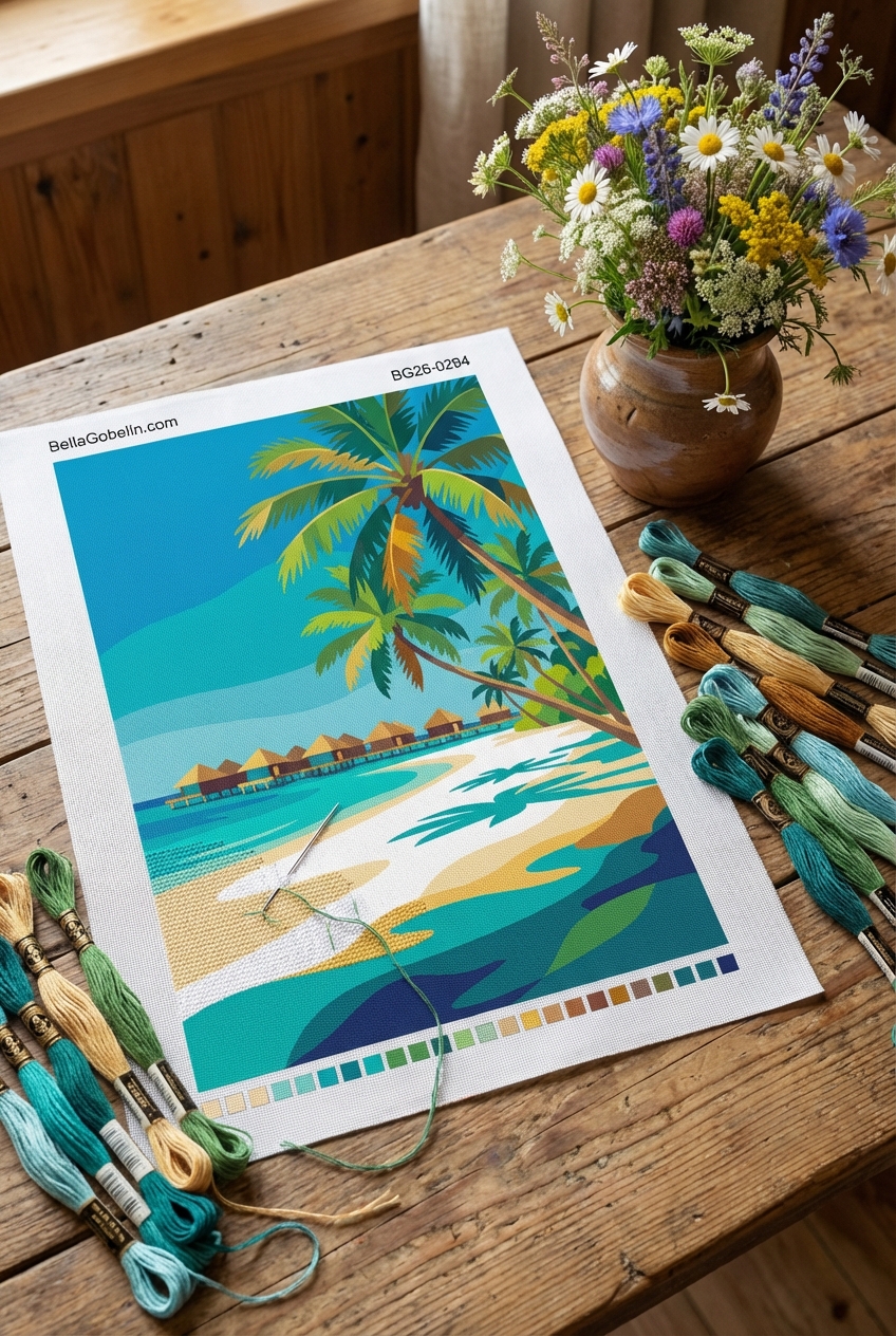Peisaj tropical de coastă – BG26-0294