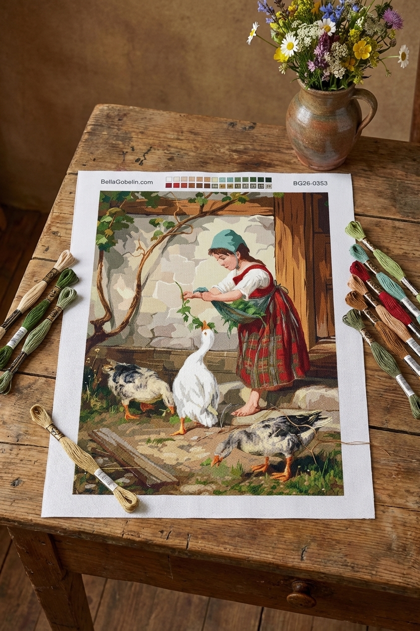 Fata păstor de gâște - replica Antonio Montemezzano