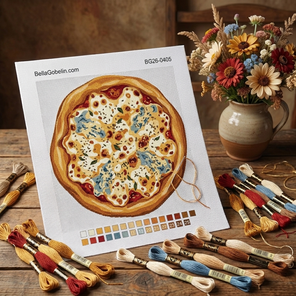 Pizza cu patru brânzeturi