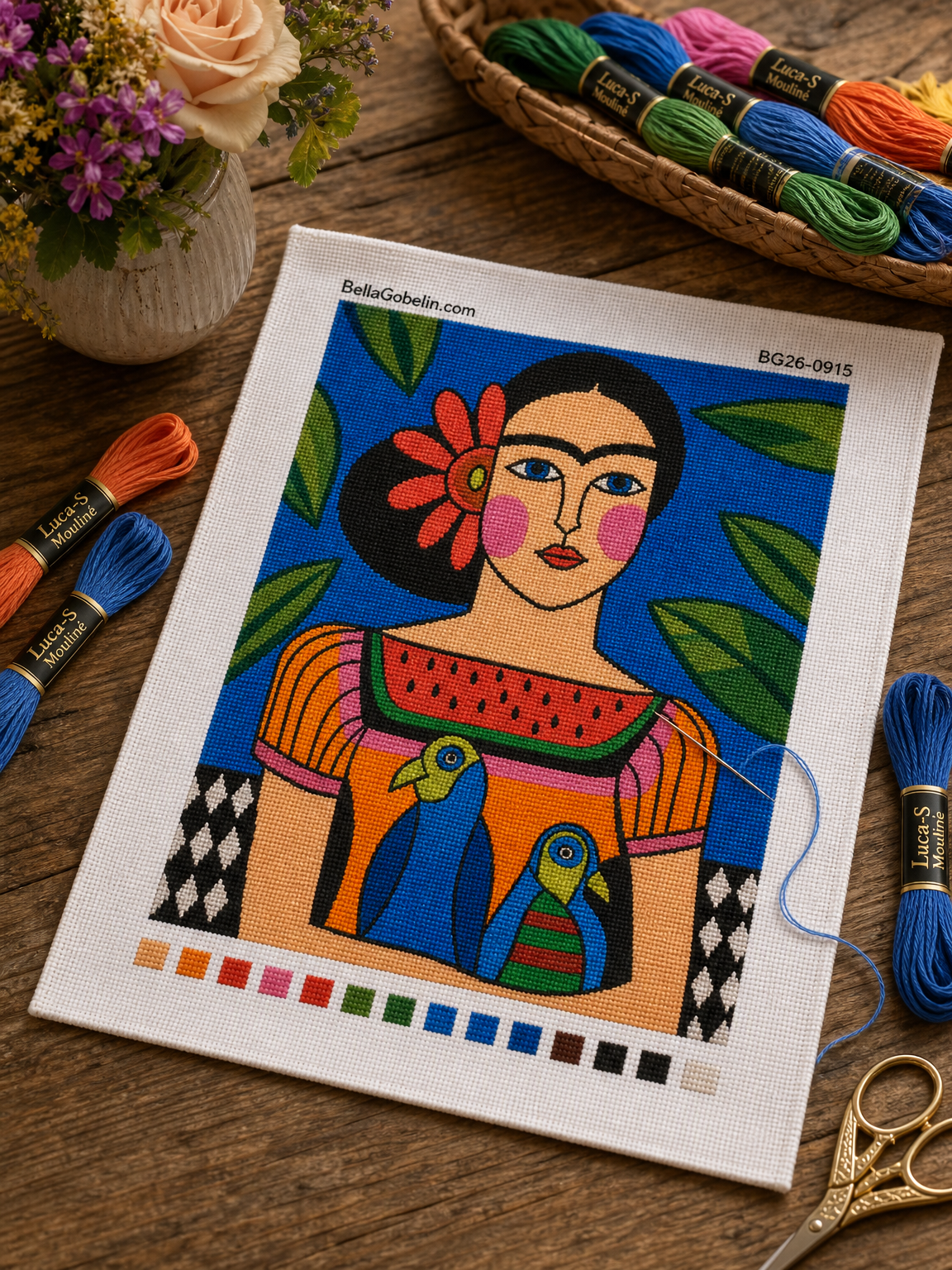 Stil modern Frida Kahlo