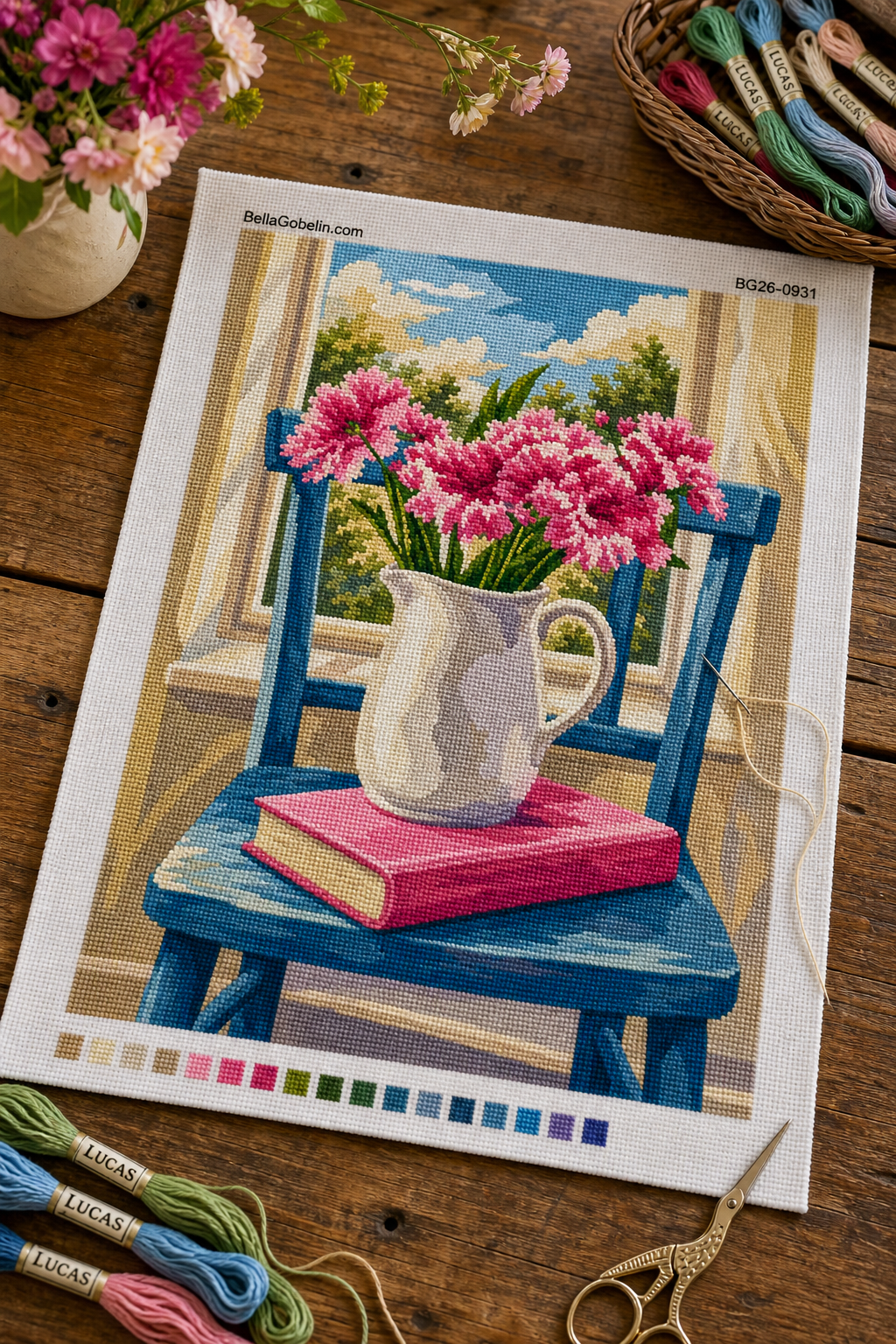 Buchet de flori roz