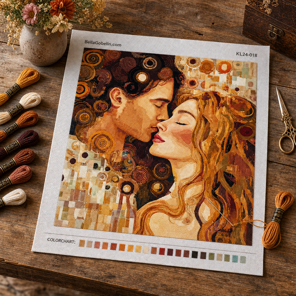 Stil Klimt: Variatii de sărut – KL24-018