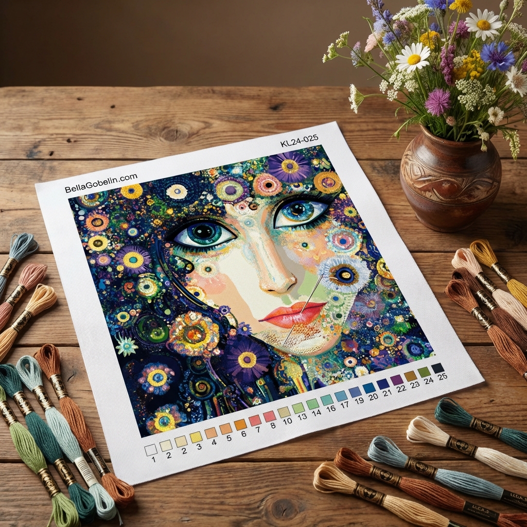 Stilul Klimt: Ochi