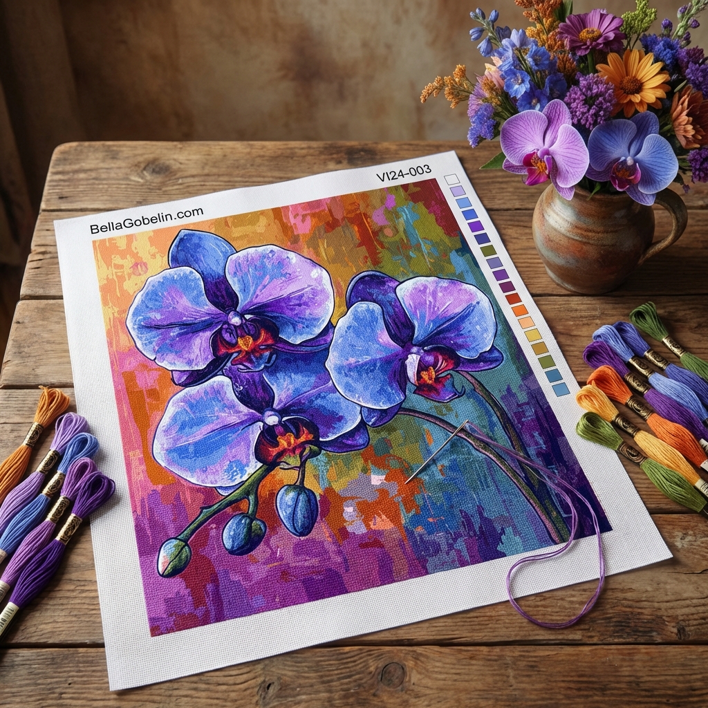 Orhidee violetă