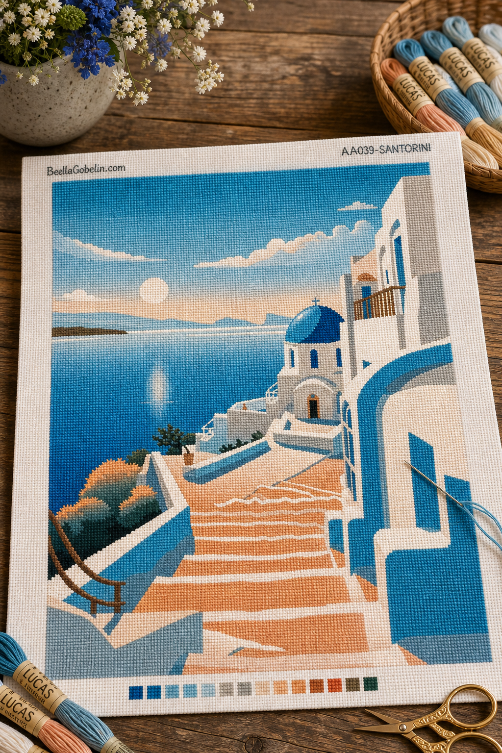 Atmosferă grecească - Santorini