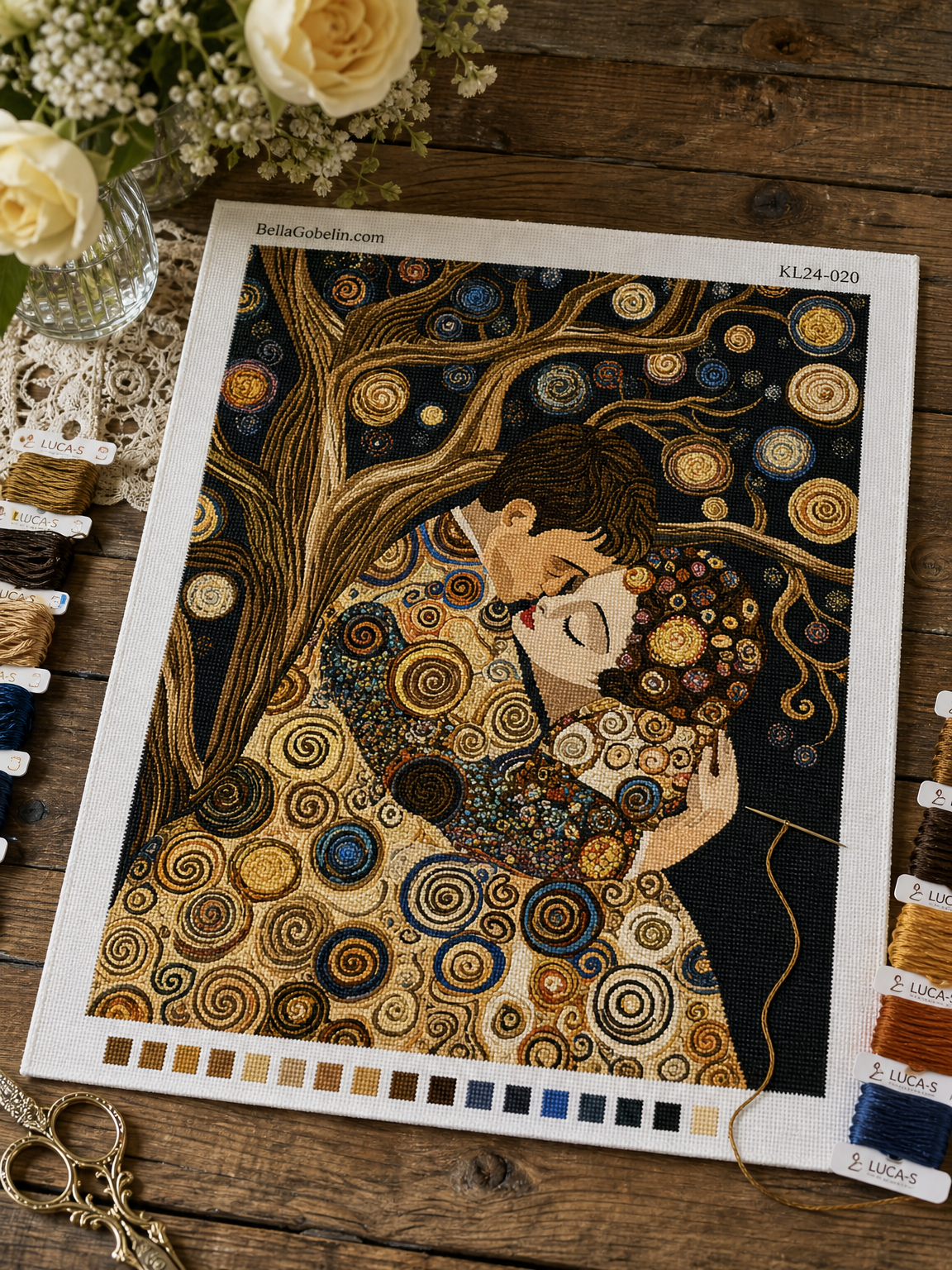 Stil Klimt: Variatii de sărut – KL24-020