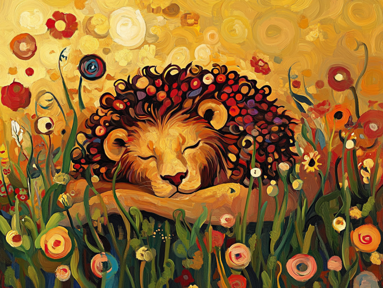 Klimt oroszlánja