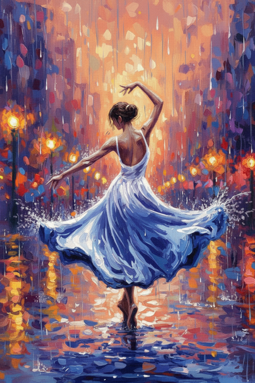 A balerina esőtánca - sorozat – BG26-0248