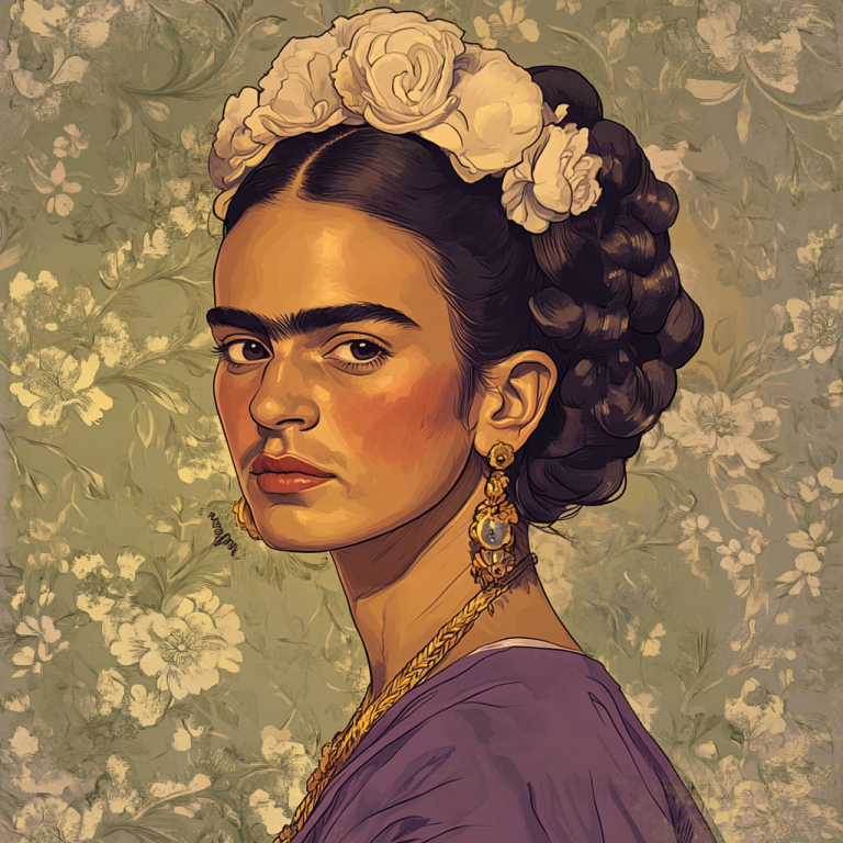 Frida Kahlo portré – FR24-006
