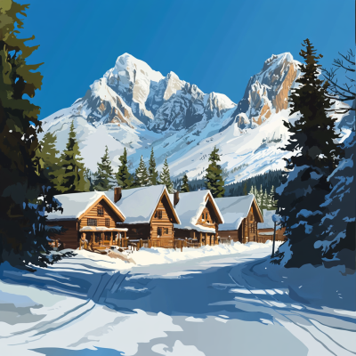 Casele alpine