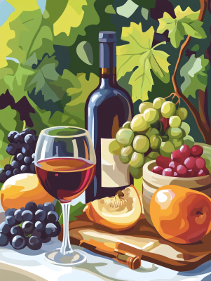 Natură moartă cu vin – 25-307