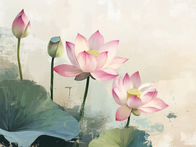 Flori de lotus