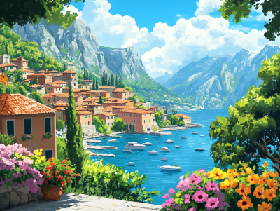 Peisaj mediteraneean – 25-443