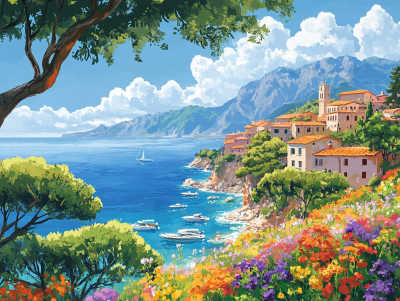 Peisaj mediteraneean – 25-445