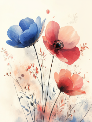 Pictură cu flori – 25-487