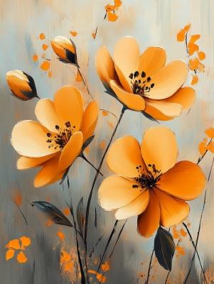 Pictură cu flori – 25-517