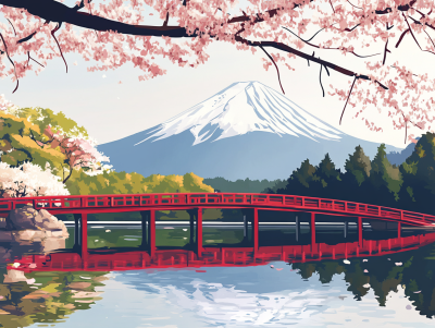 Primăvara în Japonia