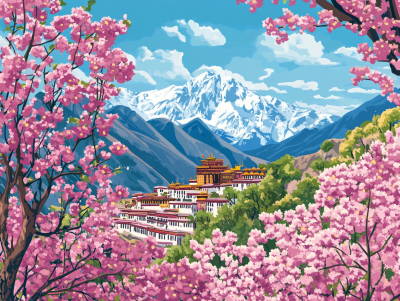 Primăvara în Lhasa