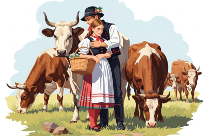 Romantism pe pășune – 25-980