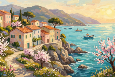 Primăvara minunată mediteraneană