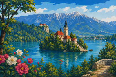 Slovenia - Lacul Bled